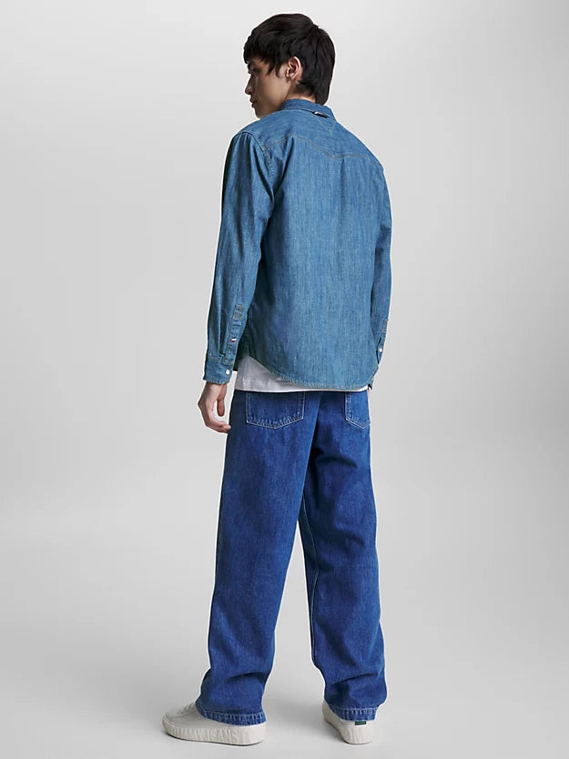 TJM RLX WESTERN DENIM SHIRT Paitapusero