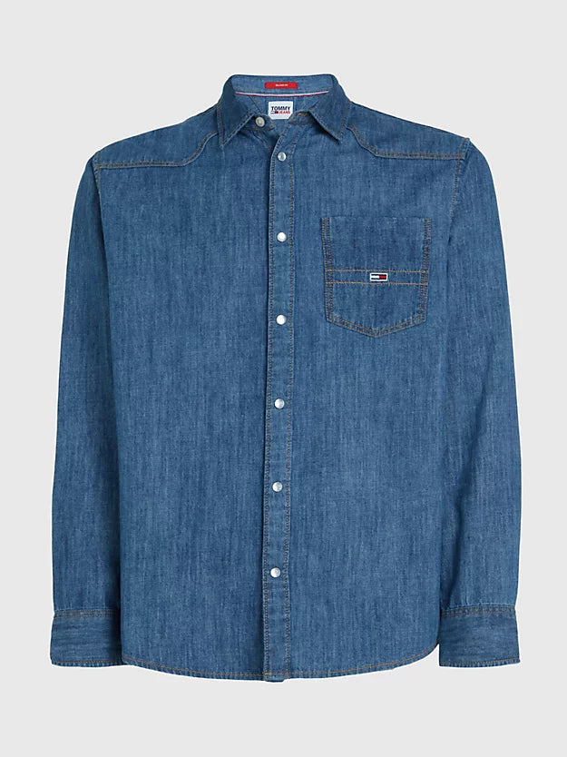 TJM RLX WESTERN DENIM SHIRT Paitapusero