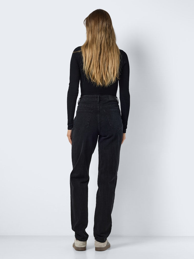NMDAISY HW MOM FIT JEAN BLACK FWD NOOS Farkut