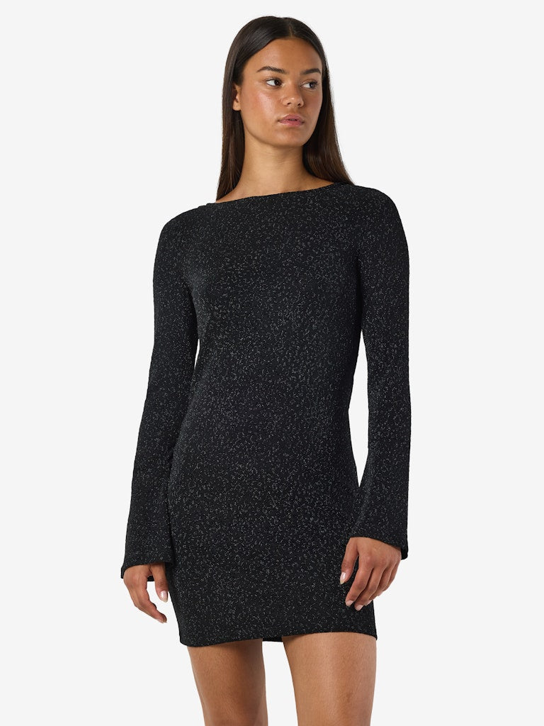 NMGILLY L/S BOATNECK SHORT DRESS JRS Mekko