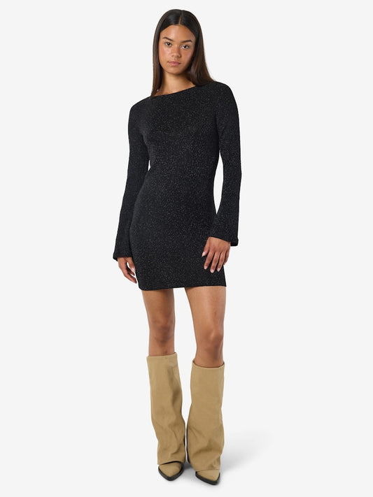 NMGILLY L/S BOATNECK SHORT DRESS JRS Mekko