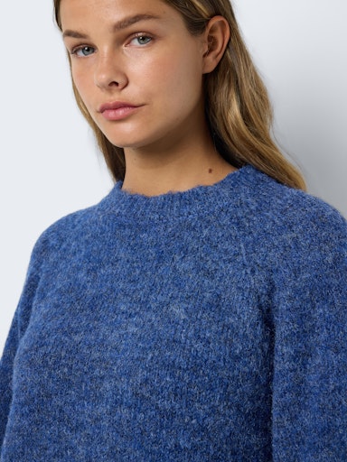 NMSUTTON L/S O-NECK TUNIC KNIT Neule