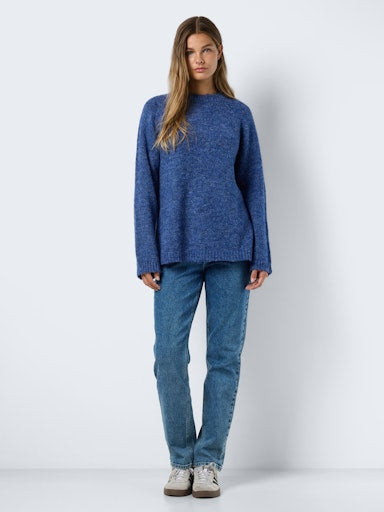 NMSUTTON L/S O-NECK TUNIC KNIT Neule