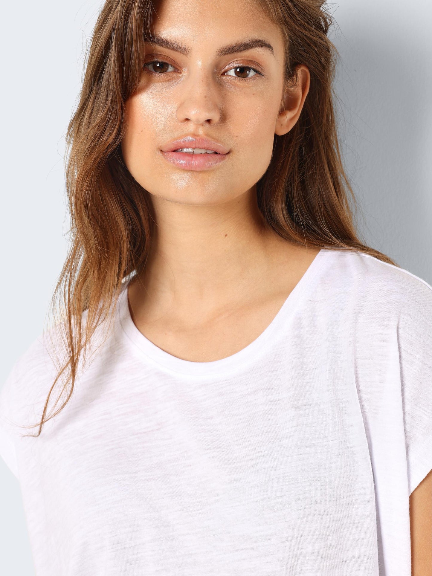 NMMATHILDE S/S LOOSE LONG TOP FWD NOOS T-Paita