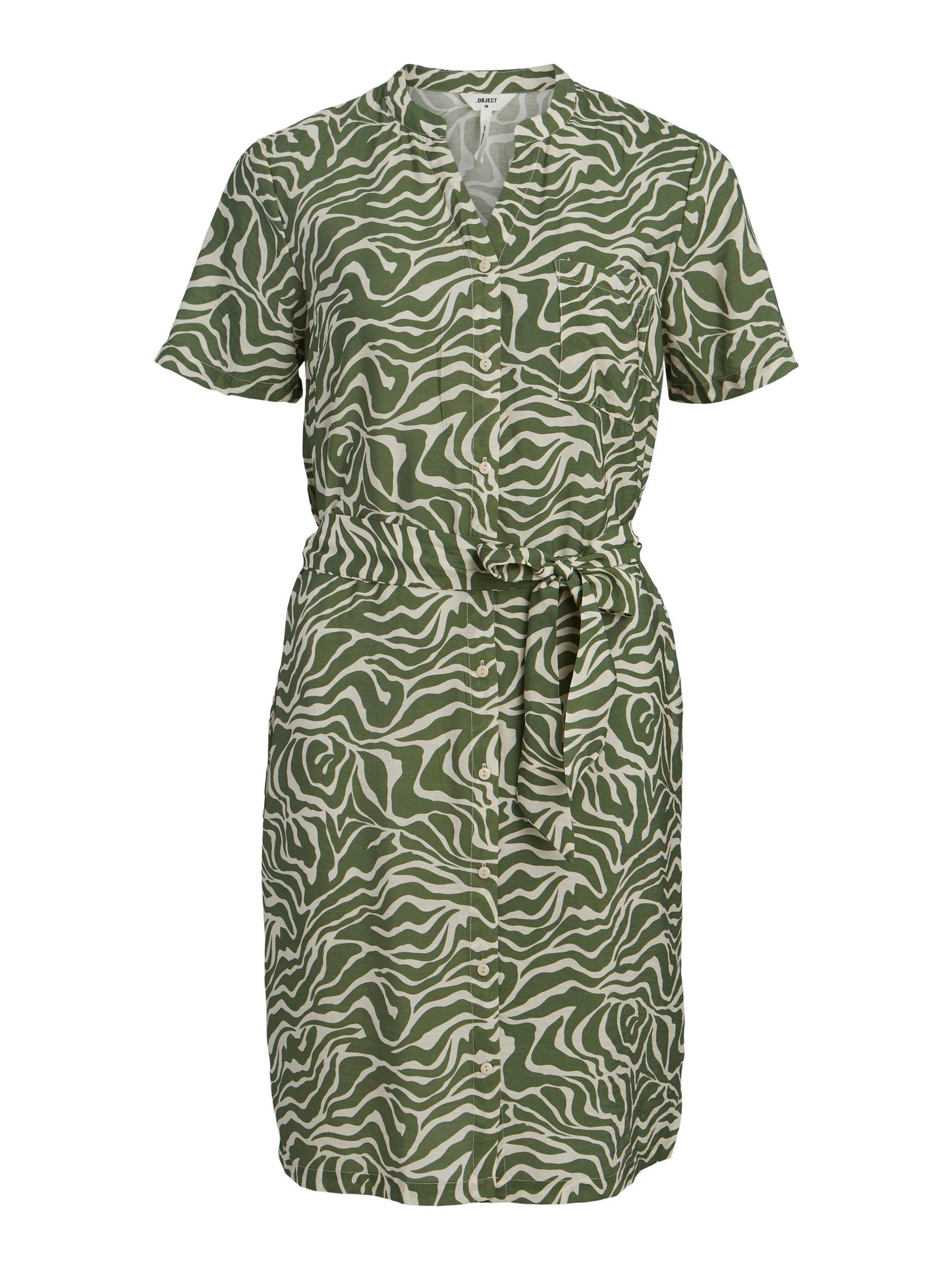 OBJSELINE S/S SHIRT DRESS NOOS Mekko