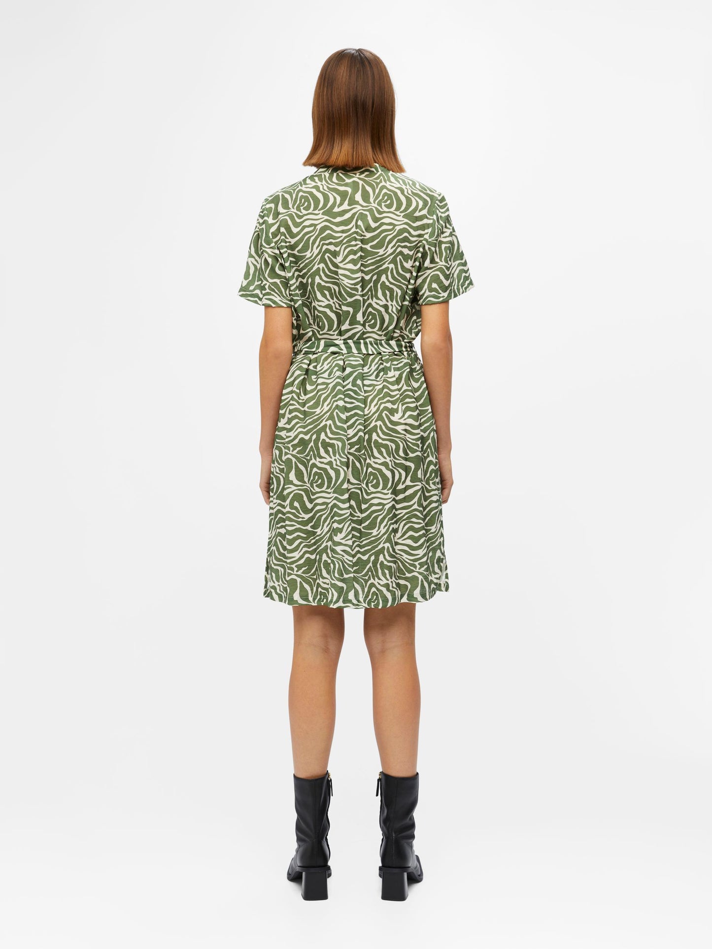 OBJSELINE S/S SHIRT DRESS NOOS Mekko