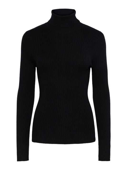 PCMIRA LS ROLLNECK KNIT Neule