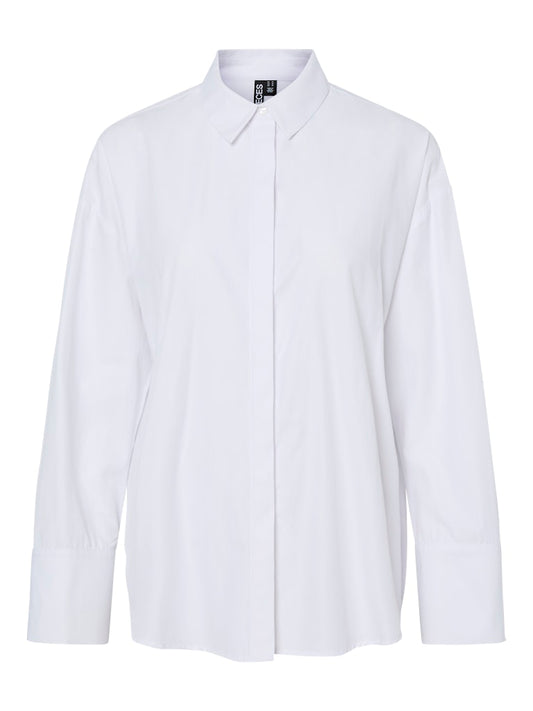 PCFILLY LS LOOSE TIE SHIRT Paita