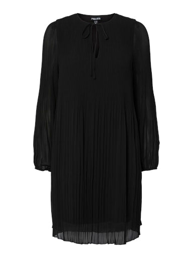 PCNAOMIE LS O-NECK SHORT DRESS Mekko