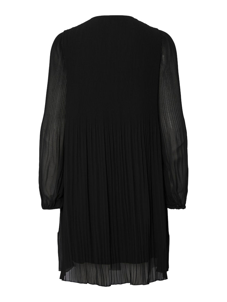 PCNAOMIE LS O-NECK SHORT DRESS Mekko