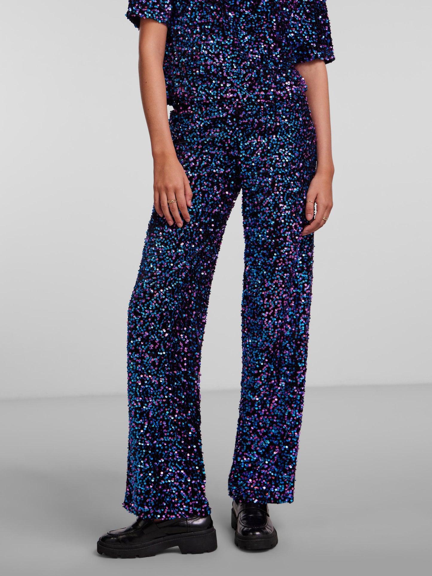 PCKAM HW WIDE PANT Housut