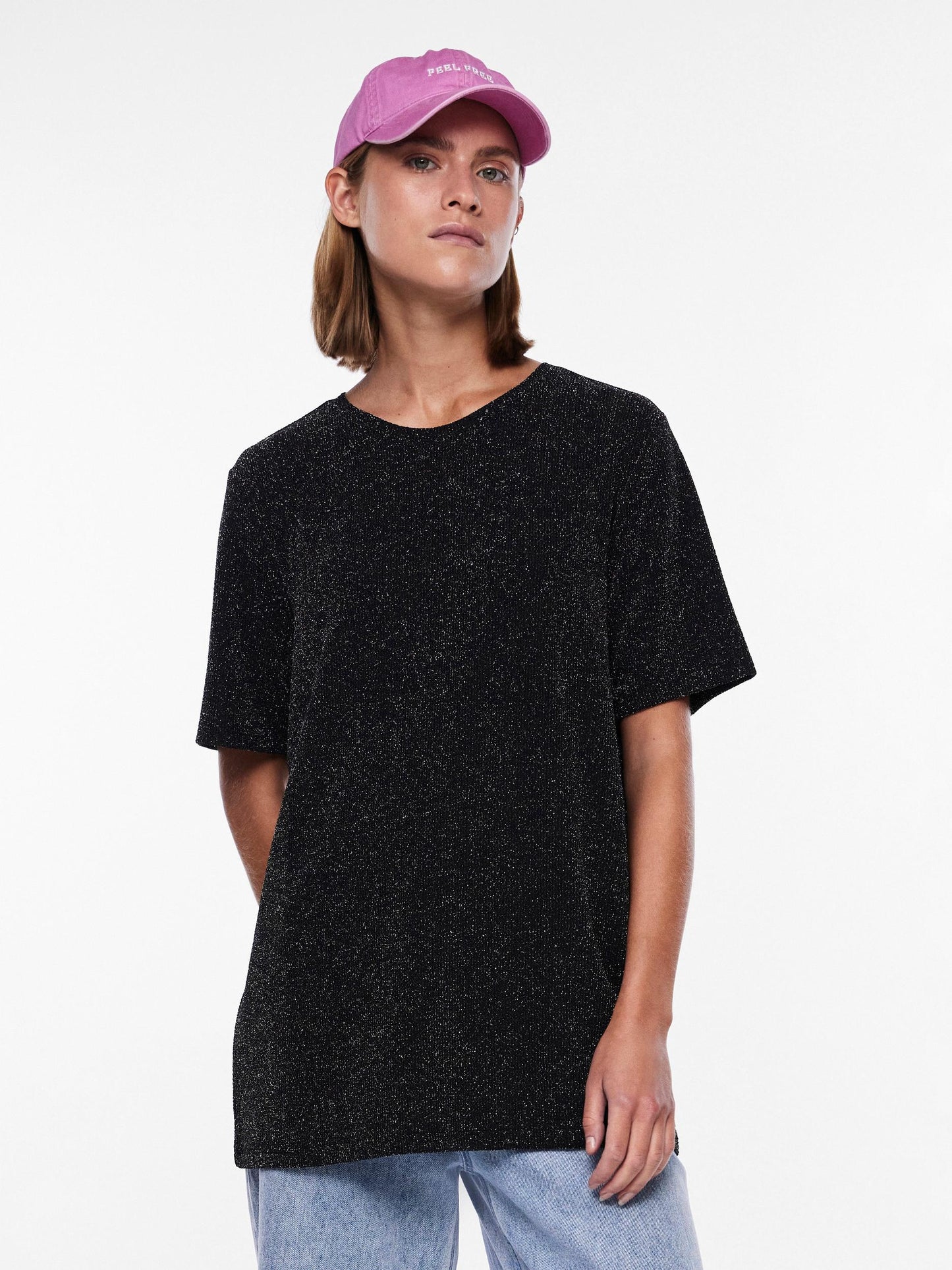 PCLINA SS OVERSIZE TEE Paita
