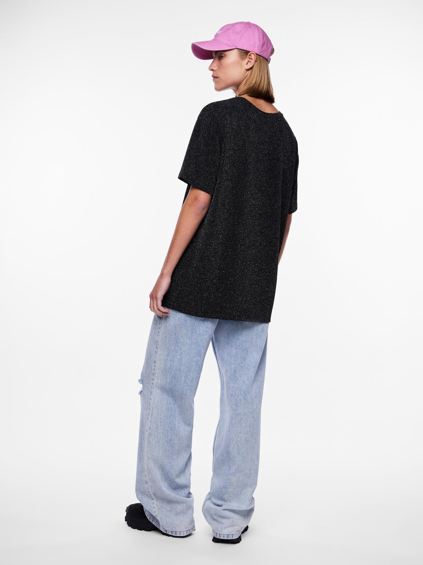 PCLINA SS OVERSIZE TEE Paita