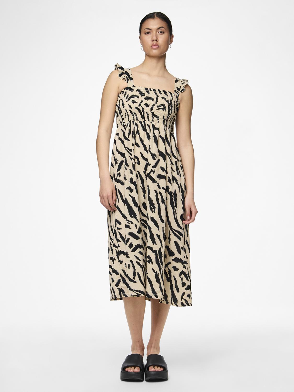 PCLUNA SMOCK STRAP DRESS SA BC Mekko