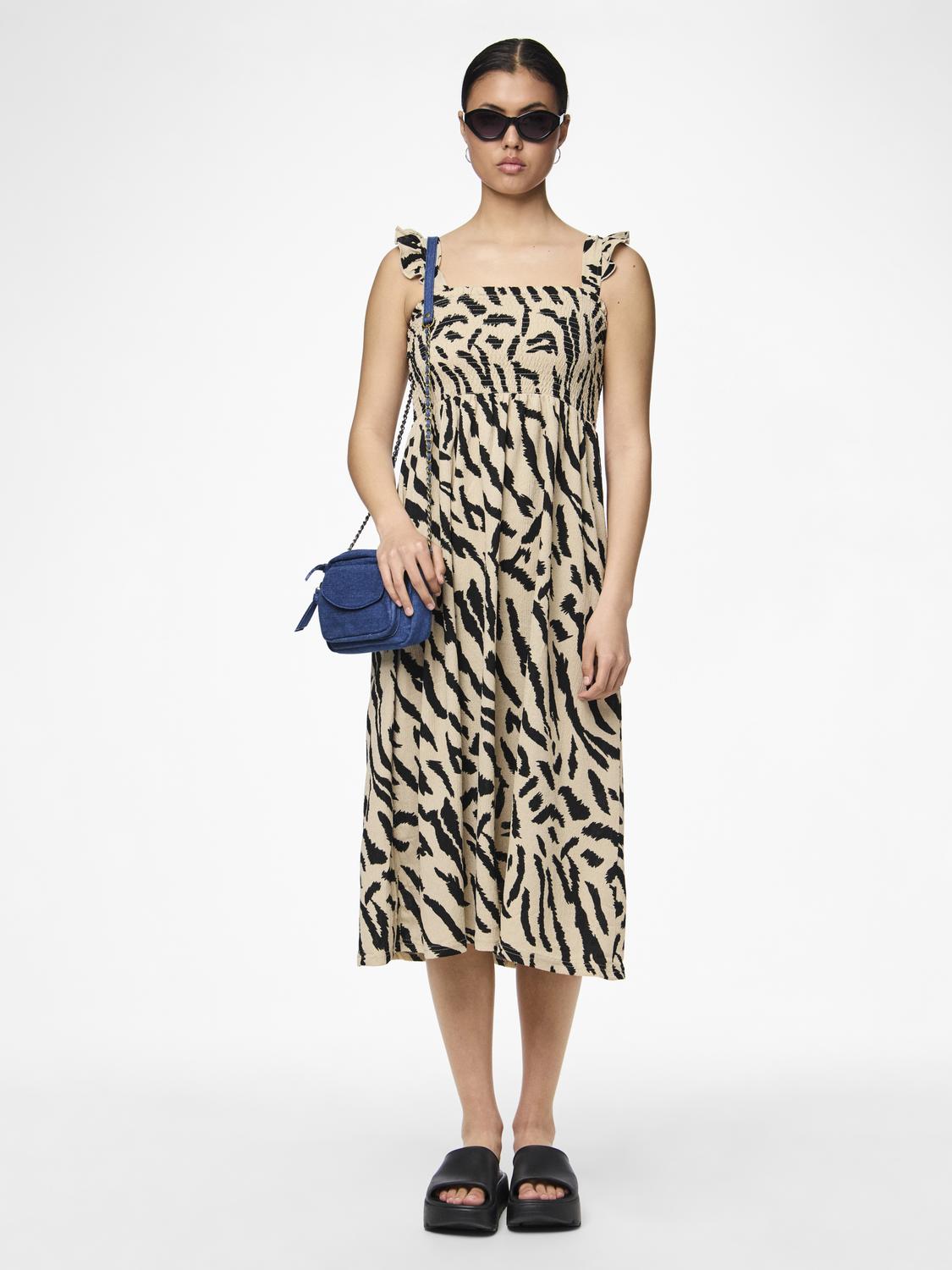 PCLUNA SMOCK STRAP DRESS SA BC Mekko