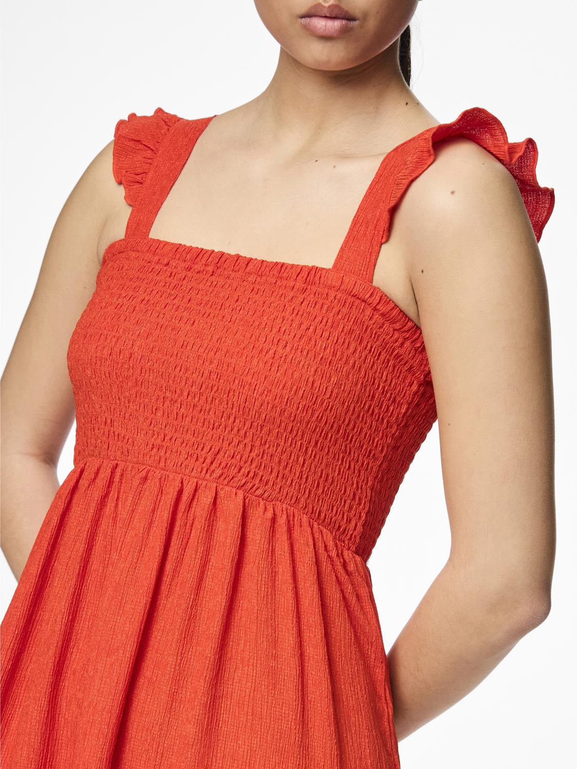PCLUNA SMOCK STRAP DRESS SA BC Mekko
