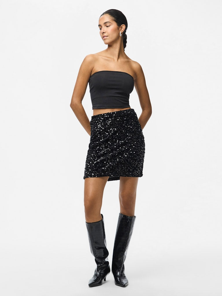 PCKAM HW NEW SHORT SKIRT JRS NOOS BC Paljettihame