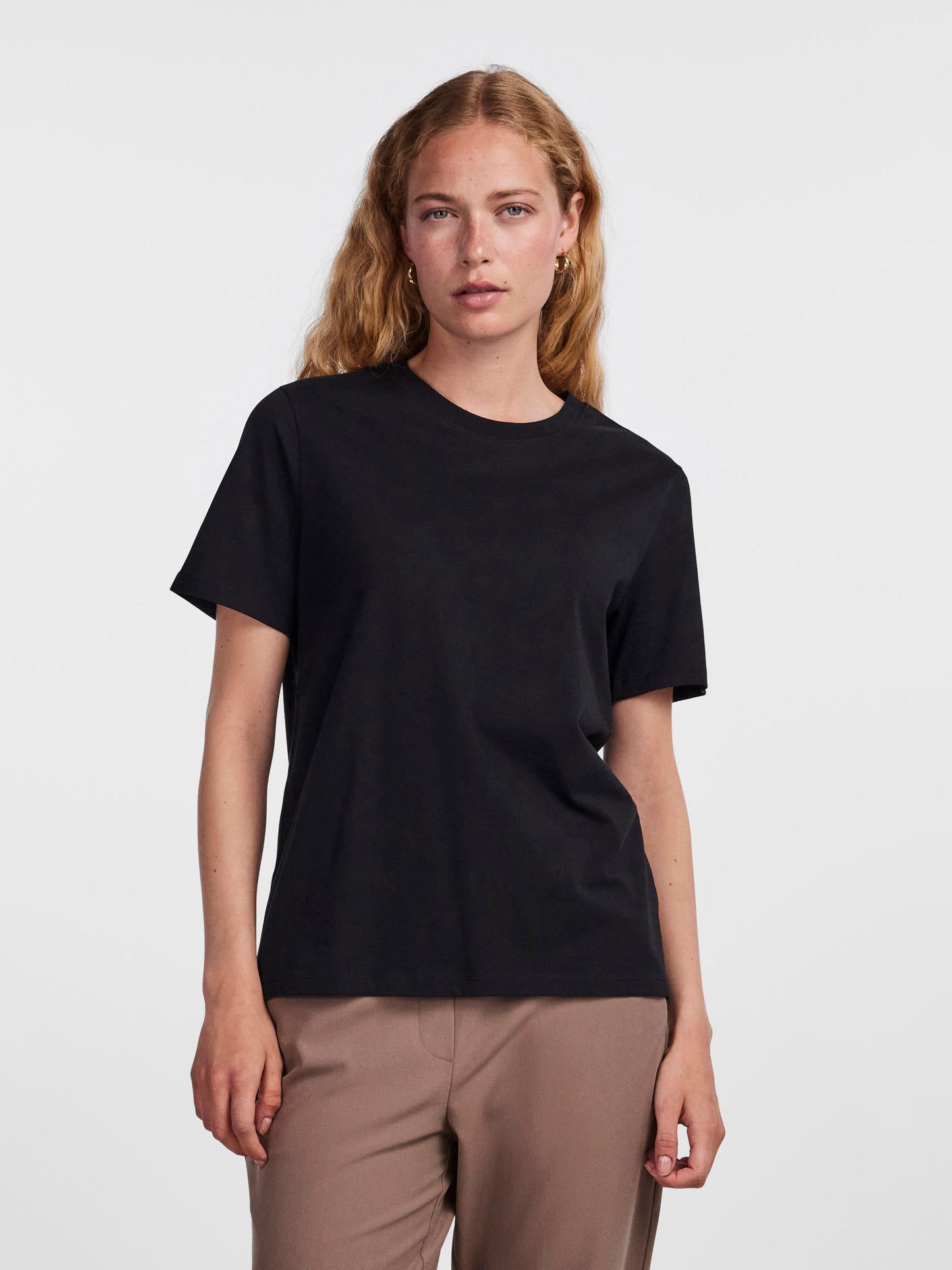 PCRIA SS SOLID TEE NOOS BC T-paita