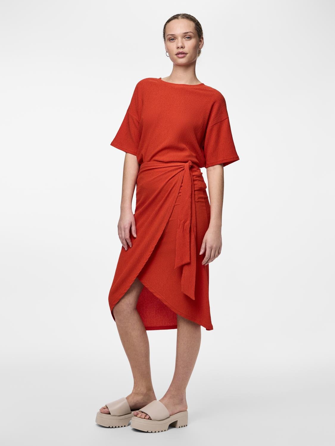 PCLUNA HW WRAP SKIRT Hame