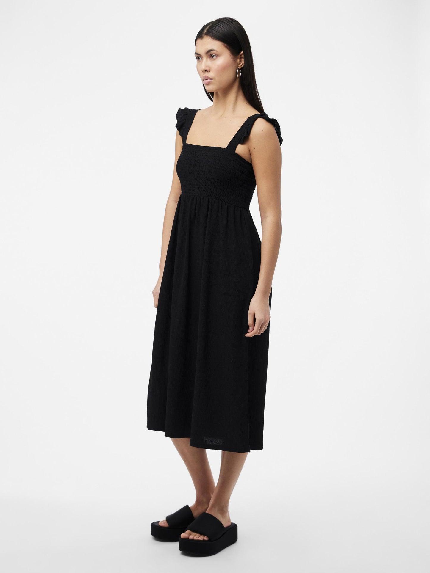 PCLUNA SMOCK STRAP DRESS SA BC Mekko
