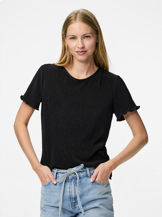 PCFLORA SS O-NECK TOP JRS BC Pusero