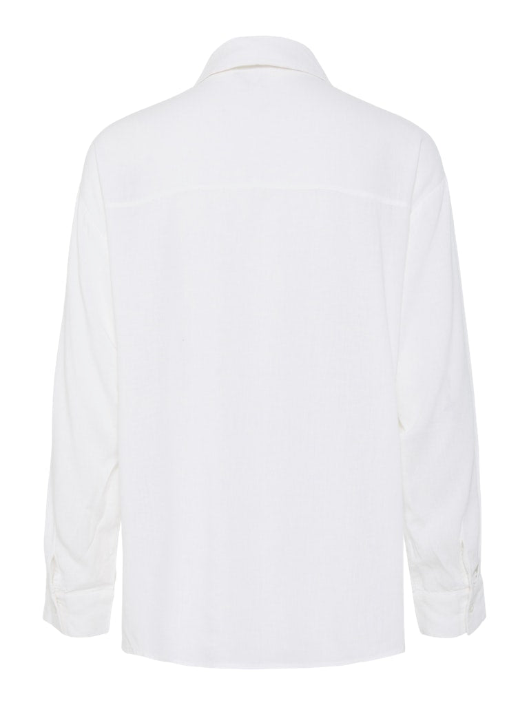 PCPIA LS LOOSE SHIRT WVN NOOS Paitapusero