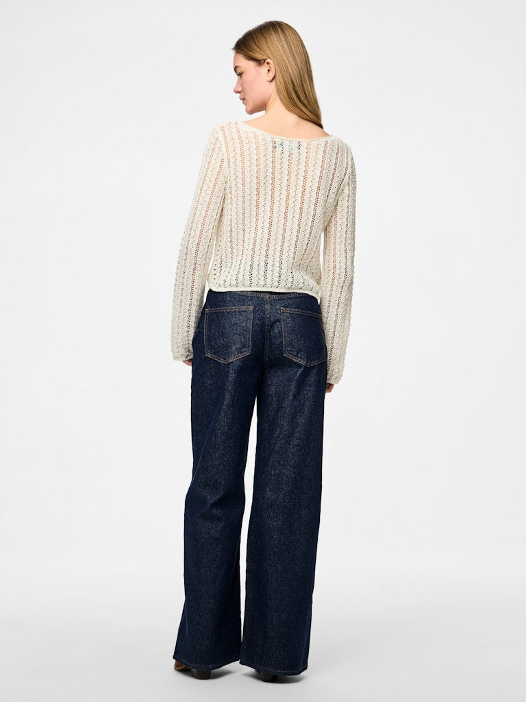 PCSIRI LS SHORT BOATNECK KNIT BC Pusero