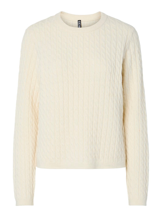 PCFIA LS CABLE KNIT NOOS BC Neulepaita