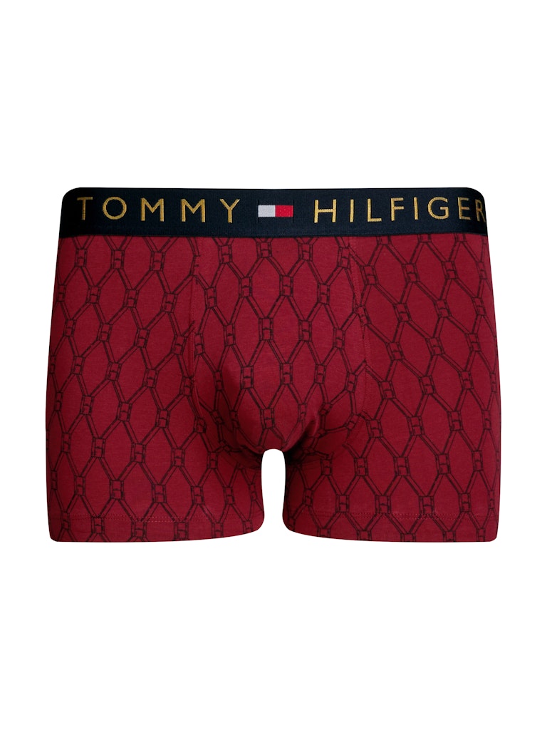 TOMMY HILFIGER TRUNK PRINT CTN GOLD Bokserit