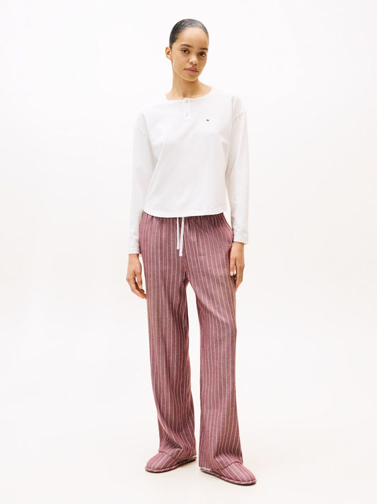 TJW GIFT LS TEE FLNL SET W.SLIPPERS Pyjama lahjasetti