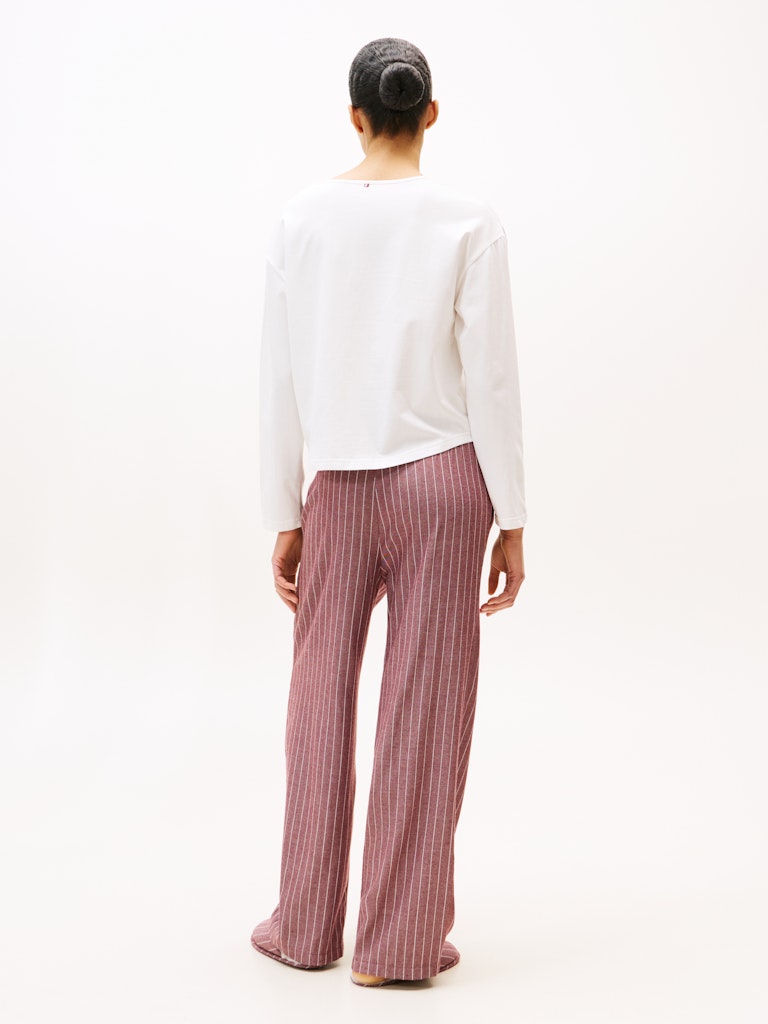 TJW GIFT LS TEE FLNL SET W.SLIPPERS Pyjama lahjasetti