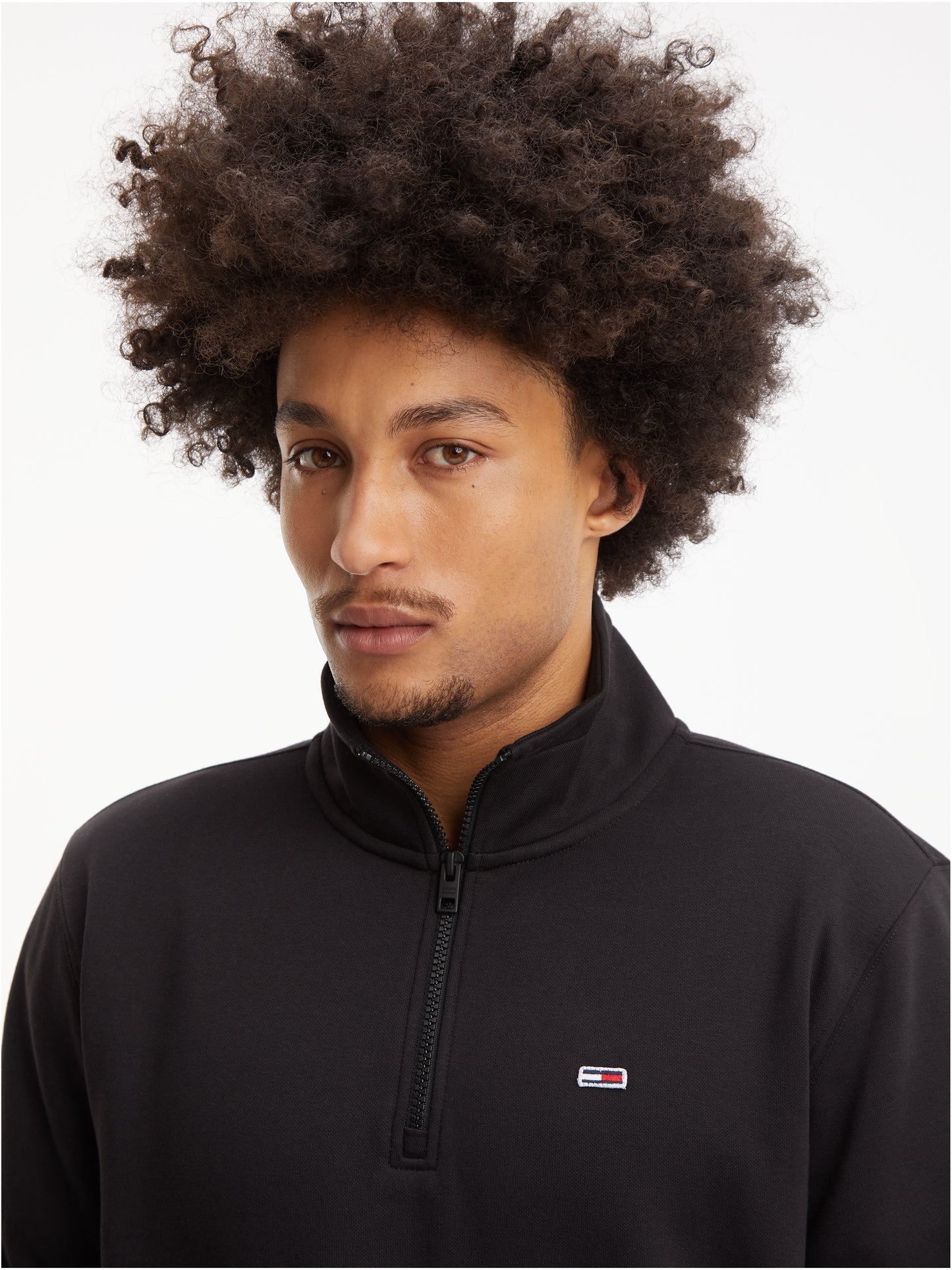 TJM REGULAR FLEECE MOCK NECK Collegepaita