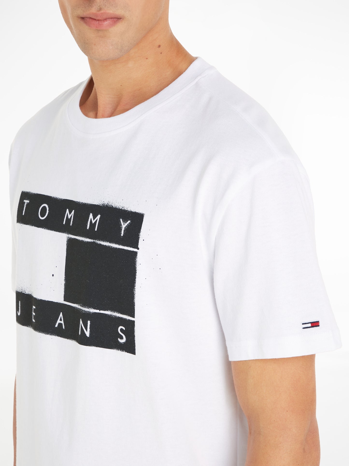 TJM CLSC SPRAY FLAG TEE T-paita