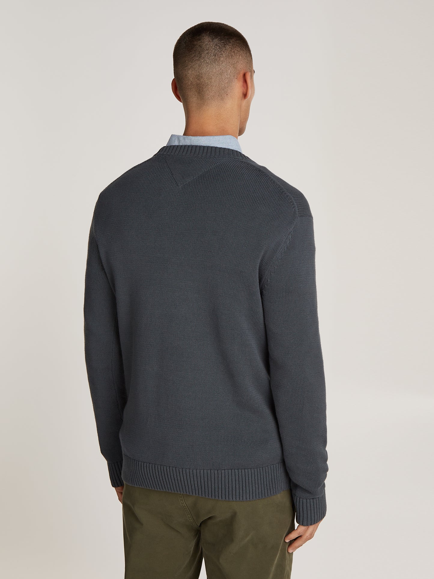 TJM SLIM ESSNTLS C-NECK SWEATER Neule