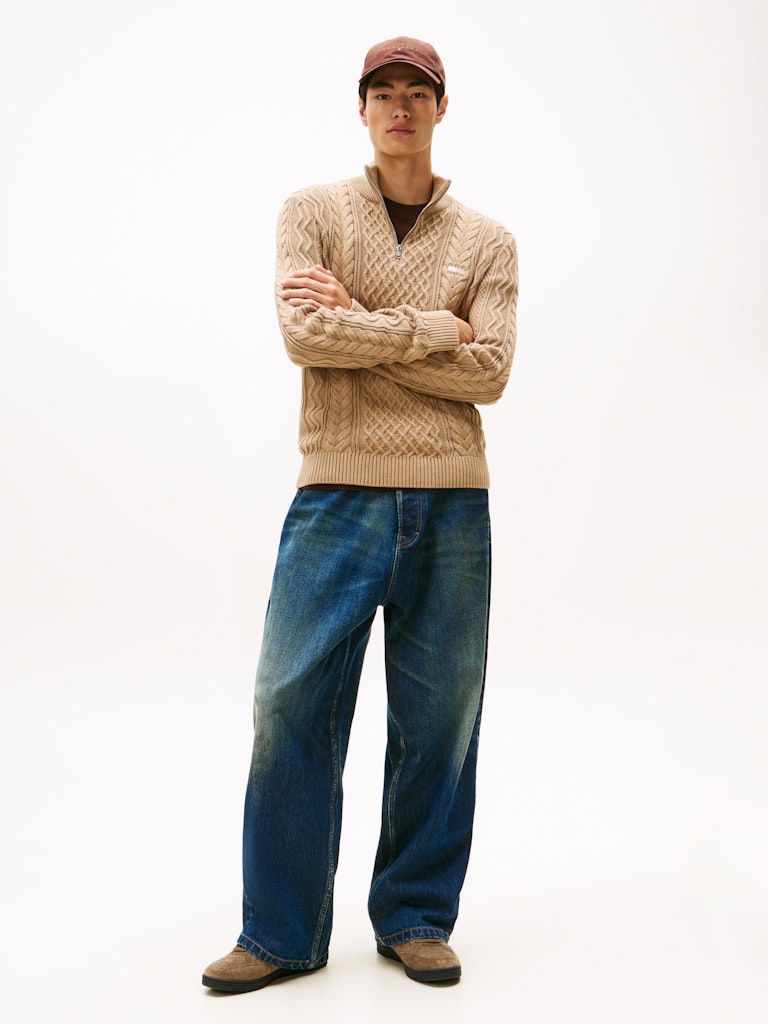 TJM SLIM BADGE CABLE QRTR ZIP Neulepusero