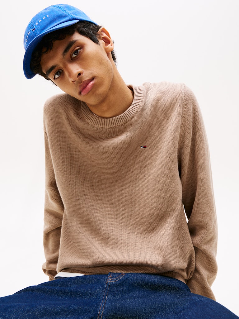 TJM SLIM ESS SWEATER EXT Neulepusero