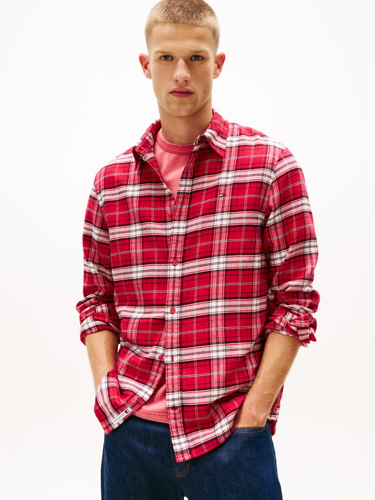 TJM REG FLANNEL CHECK SHIRT EXT Paita