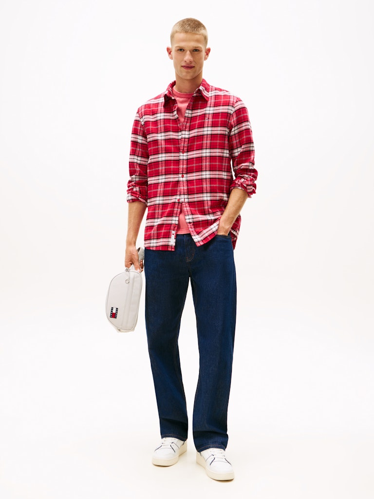 TJM REG FLANNEL CHECK SHIRT EXT Paita