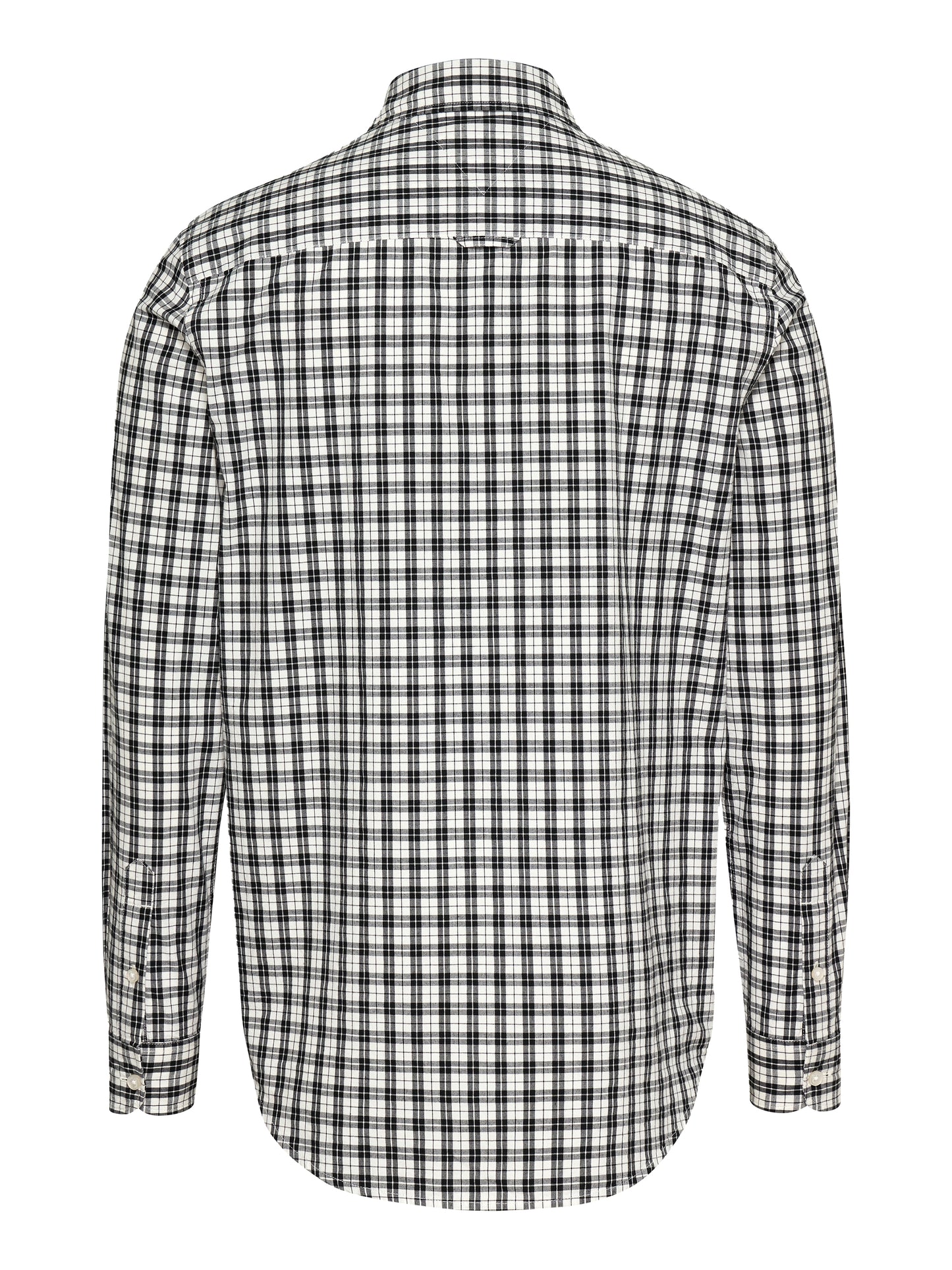 TJM REG POPLIN CHECK LS SHIRT Kauluspaita