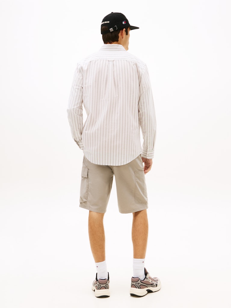 TJM REGULAR FIT STRIPE OXFORD SHIRT Kauluspaita