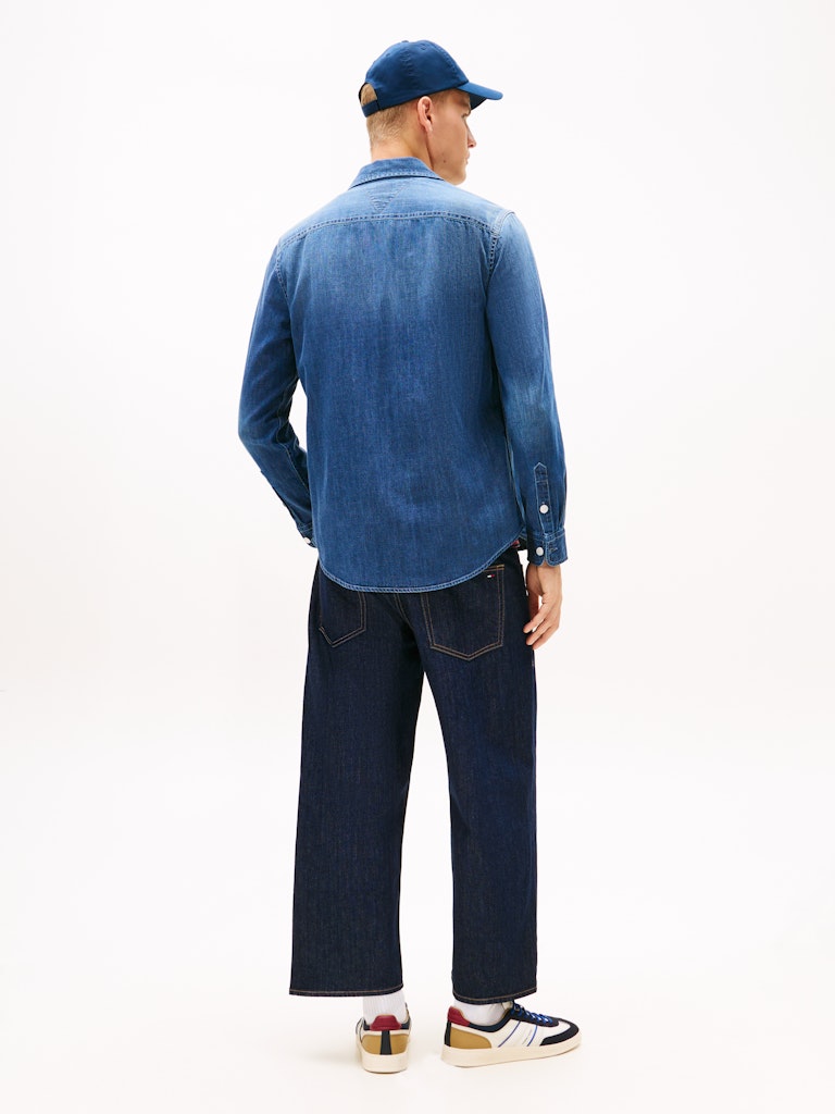 TJM DENIM REGULAR FIT SHIRT EXT Farkkupaita