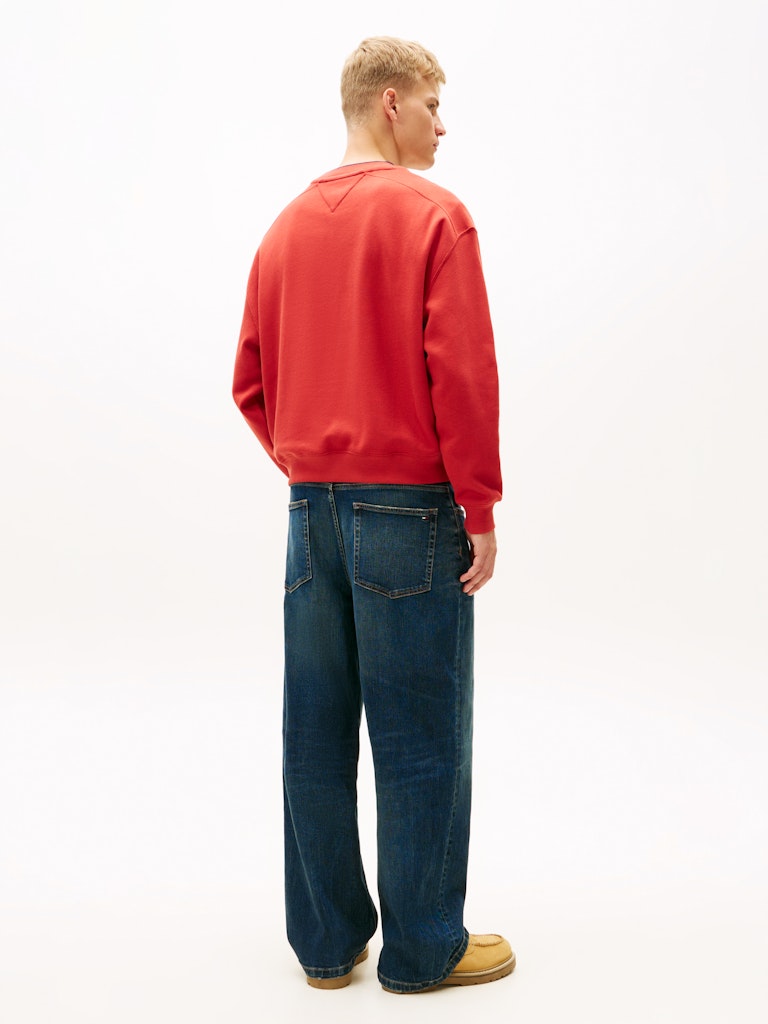 TJM 90S TEXTURE GRAPHIC CREW Collegepaita