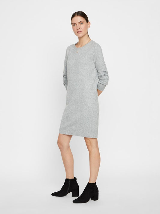 VMDOFFY LS O-NECK DRESS GA NOOS Neulemekko
