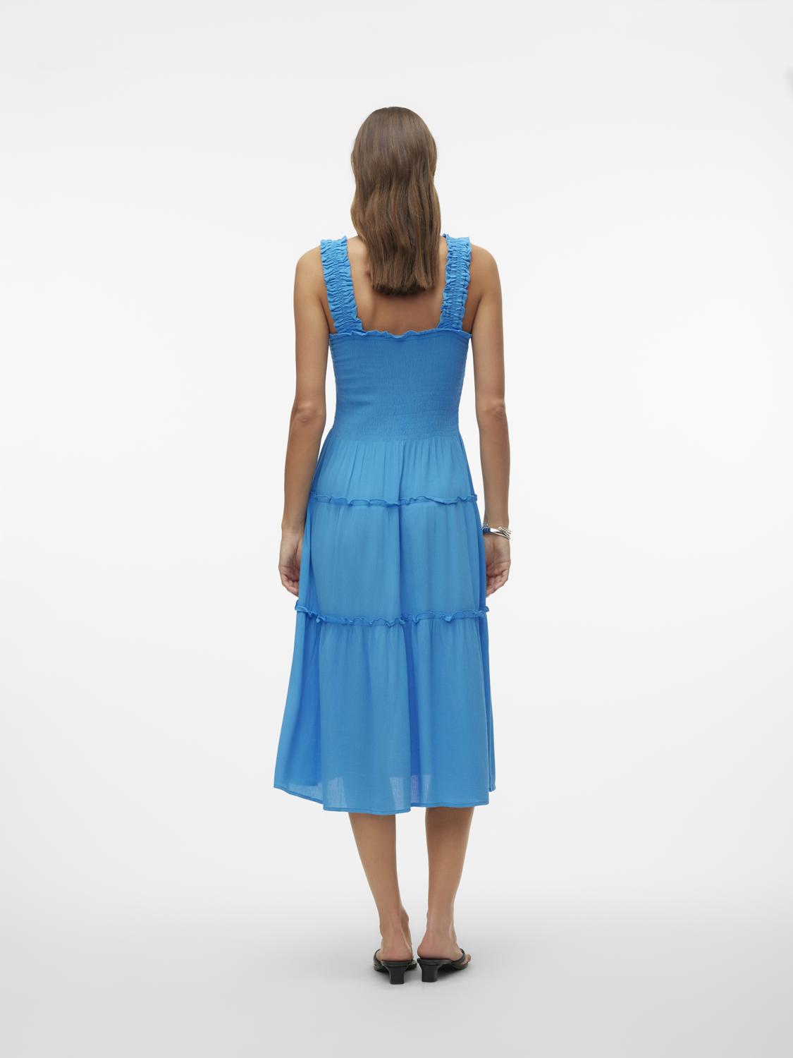 VMMENNY SL SMOCK CALF DRESS WVN GA Mekko