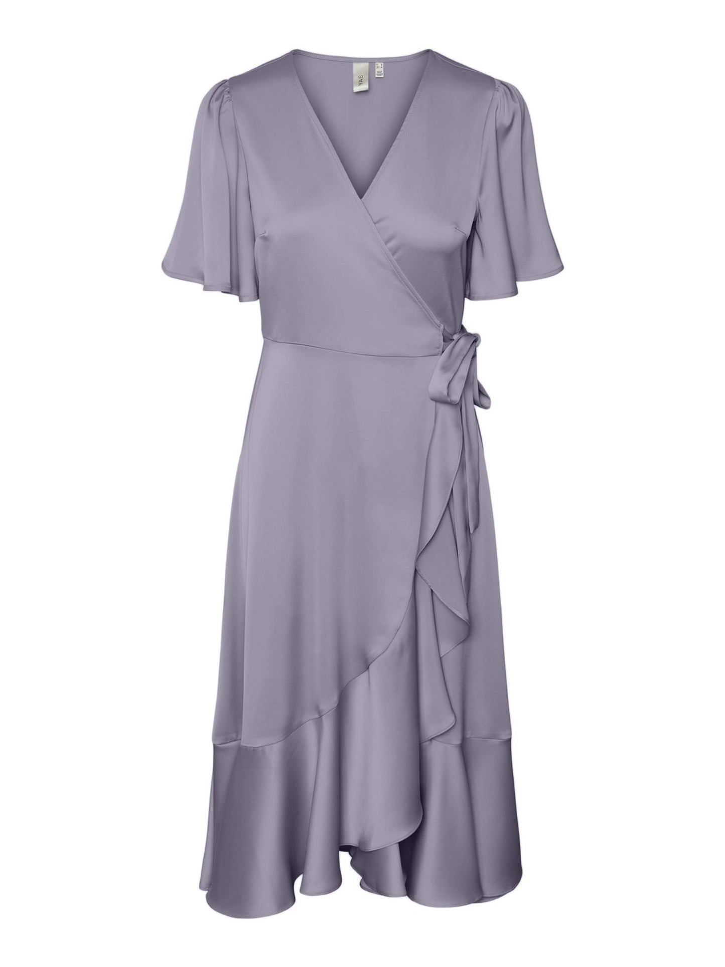 YASTHEA 2/4 MIDI WRAP DRESS S. NOOS Mekko