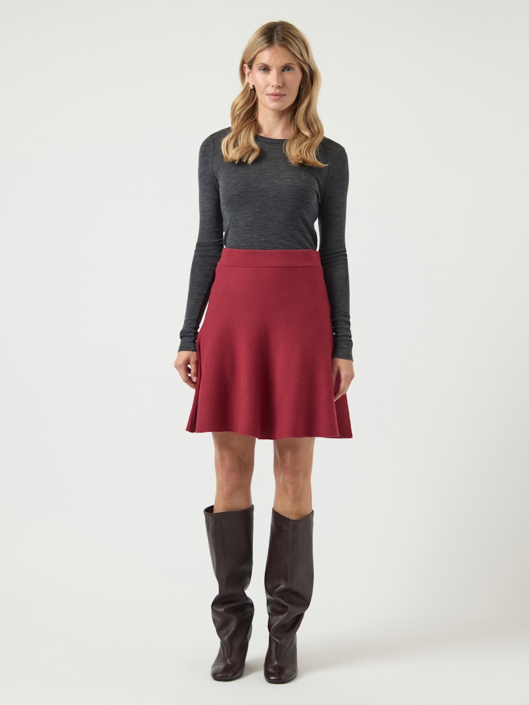 YASFONNY HW KNIT SKIRT Hame
