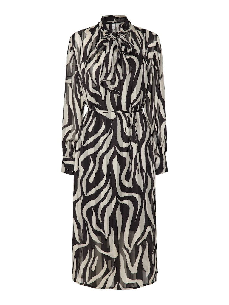 YASTWIGSY LS TIE NECK LONG DRESS Mekko