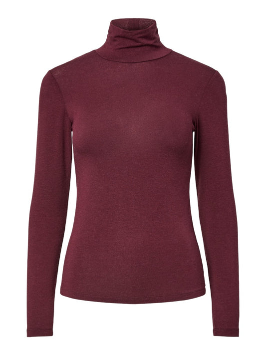 YASWOOLA LS HIGH NECK TOP NOOS Poolopaita