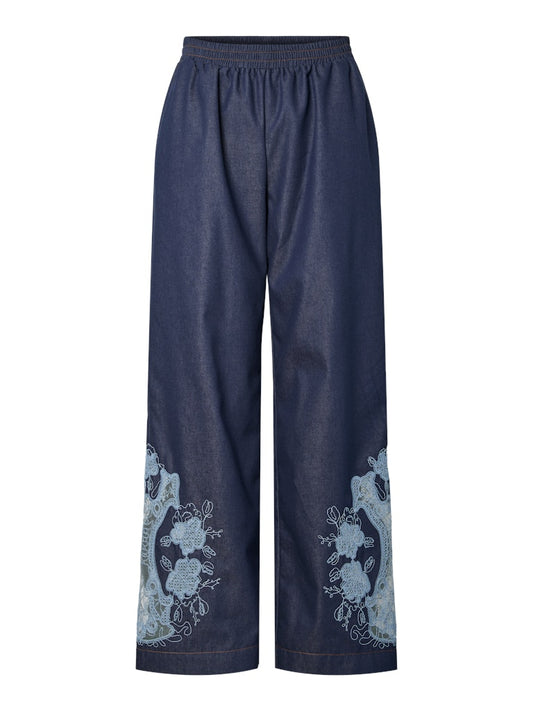 YASLINEA HW SOFT DENIM Housut