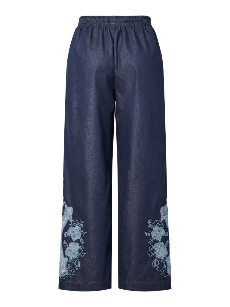 YASLINEA HW SOFT DENIM Housut